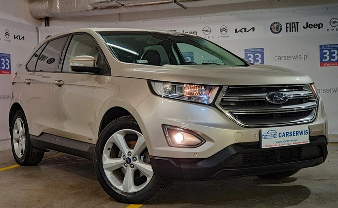 Ford EDGE cena 83800 przebieg: 151400, rok produkcji 2017 z Krzeszowice małe 326